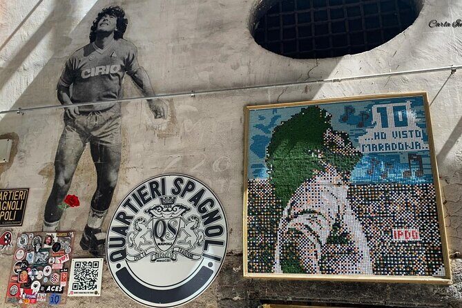 Tour of Naples and his Idol Diego Armando Maradona - Murales Maradona 1990 and Street Art
