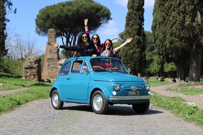 Tour of Rome Aboard a Vintage Fiat 500 - FAQs