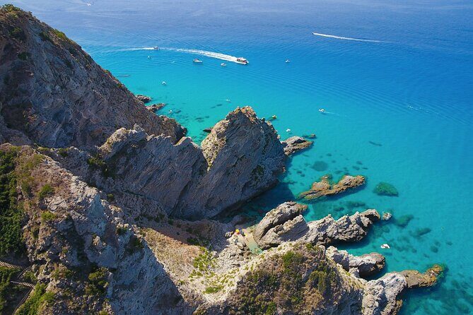 Tour of the Costa degli Dei by boat, 3 hours with aperitif included - The Sum Up