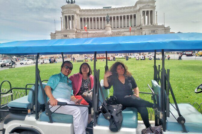 Tour Private a Roma In Golf Cart With a Local & GELATO or wine - Exploring Rome on a Golf Cart: An Authentic, Comfortable Way to See the City