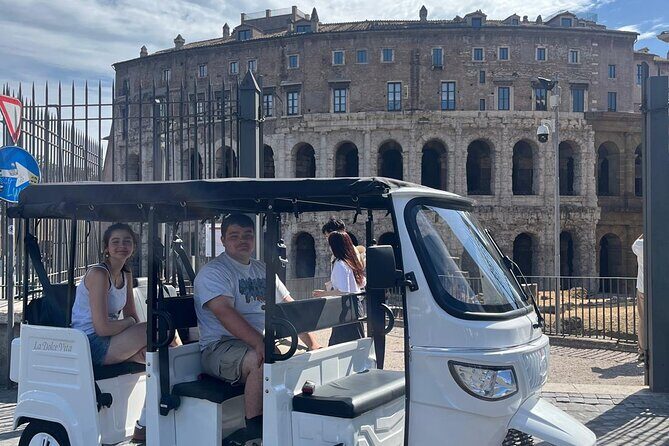 Tour privato di 3 ore al centro di Roma con un E-Tuk elettrico - FAQ