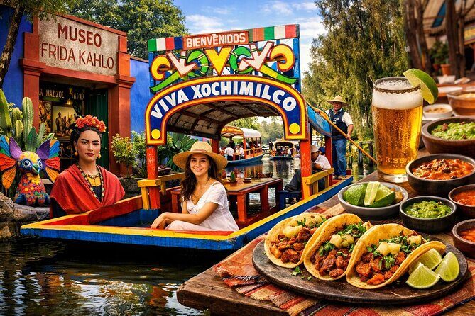 Tour to Coyoacan and Frida Kahlo and Xochimilco - Key Points
