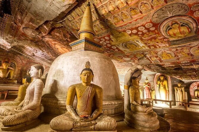 Tour to Dambulla Cave, Sigiriya and Pidurangala Rock from Kandy - Key Points