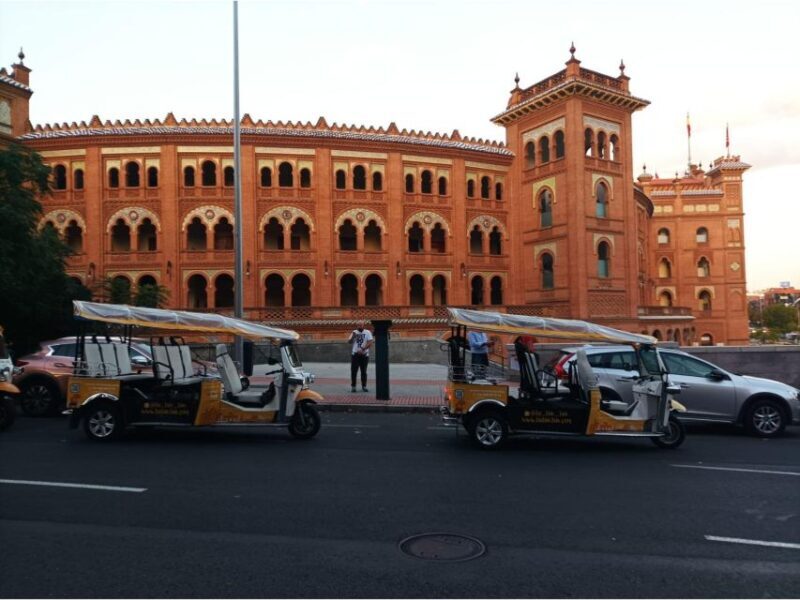 Tour with Private guide in Tuk Tuk through Madrid Torero - Key Points