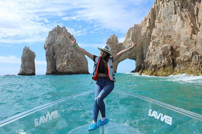 Tours in Cabo, Paseo al Arco and Fin de la Tierra in the only Clear Boat - The Sum Up