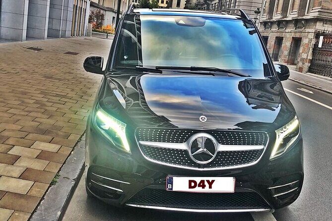 Transfer Brussels Airport  Brussels MB V Class 7 PAX (ONE WAY) - A Typical Day with This Service