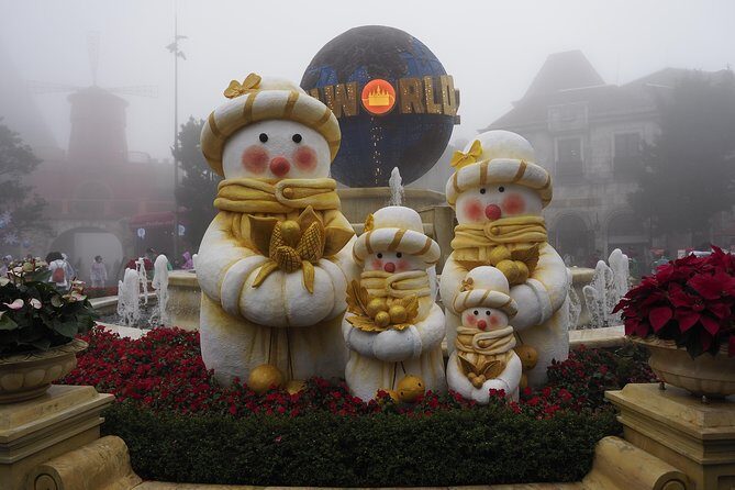 Transfer from Danang to Ba Na hills get free to Marble mountains - The Descent and Marble Mountains Bonus