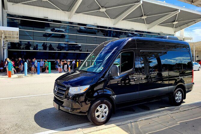 Transfer from Fort Lauderdale Airport to Miami. Private, 11 pax. - Key Points