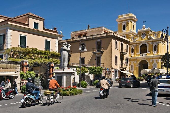 Transfer from Naples to Sorrento with a stop at Pompeii and Mt Vesuvius(1-8 PAX) - The Sum Up