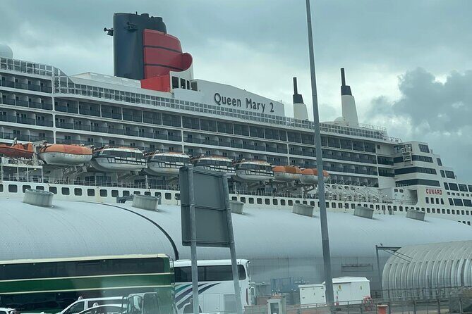 Transfer London to Southampton Cruise Terminal (extra luggage) - Key Points