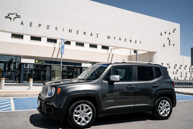 Transfer services everywhere in Mykonos with Jeep Renegade - Transfer services everywhere in Mykonos with Jeep Renegade
