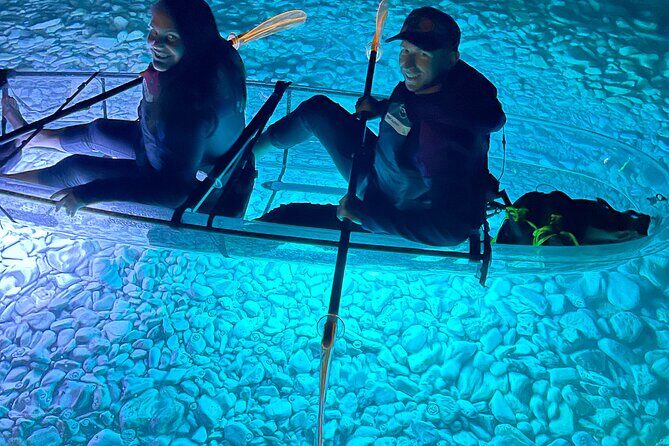Transparent Kayak Night Glow Experience from Pula - Exploring the Transparent Kayak Night Glow Experience from Pula