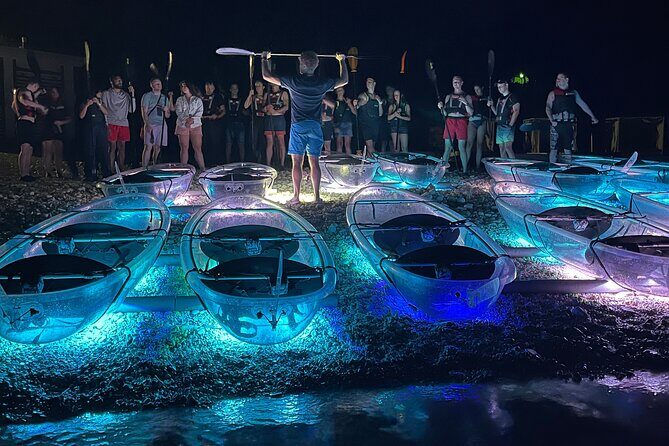 Transparent Kayak Night Glow Experience from Pula - Frequently Asked Questions