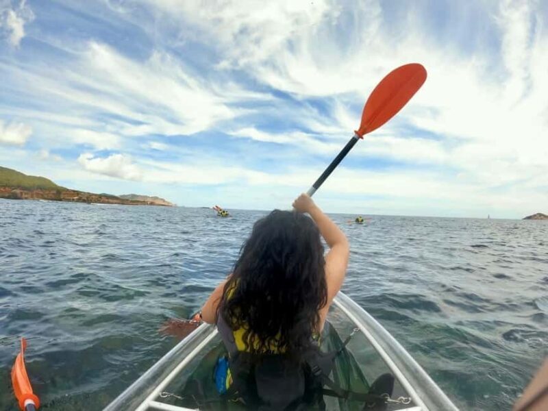 Transparent Kayak or SUP Guided Tour in Pou des LLeo - Introduction to the Tour