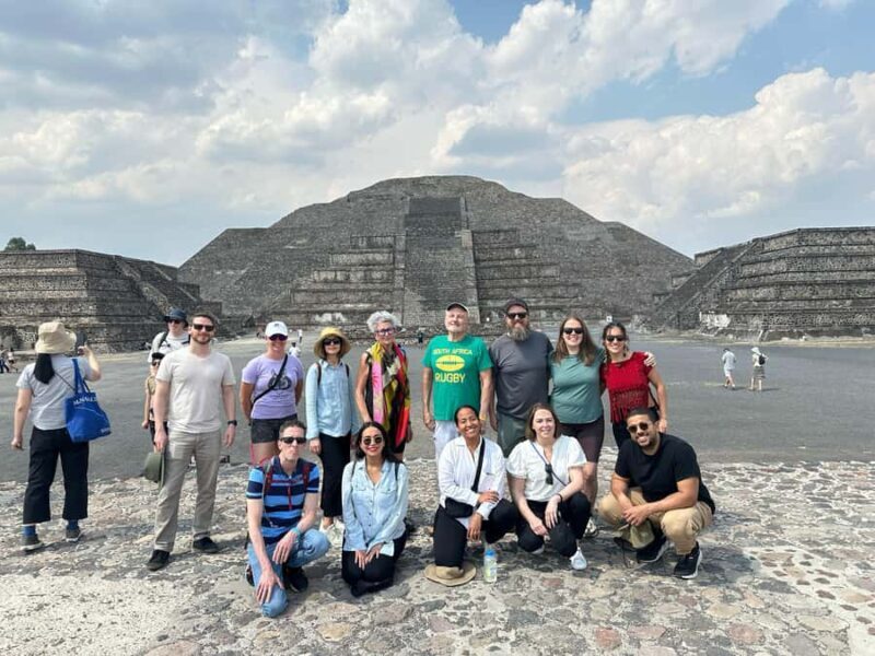 Travel through Teotihuacan, the Basilica, and enjoy a Mezcal tasting. - Key Points