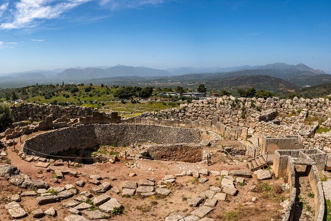 Treasury of Atreus and Mycenae Archaeological Site Entry Ticket - Key Points