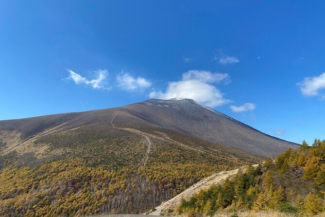 Trekking on the Mt. Asama with a great view - What to Expect from the Mt. Asama Trekking Tour