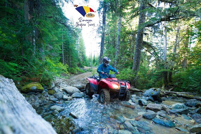 Triumph Arch, Paltinu Dam, Doftana, Small Group ATV Tour - Practical Details