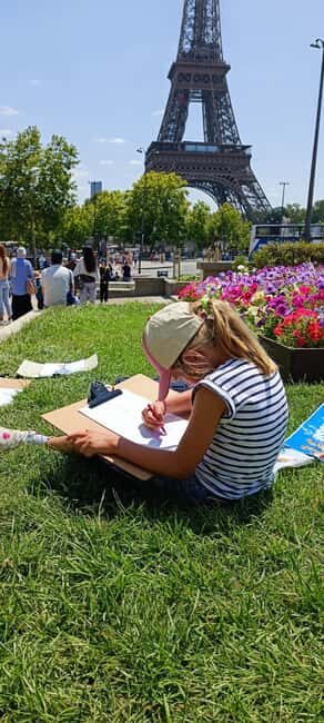 Trocadéro: Eiffel Tower coloring workshop for children - Key Points