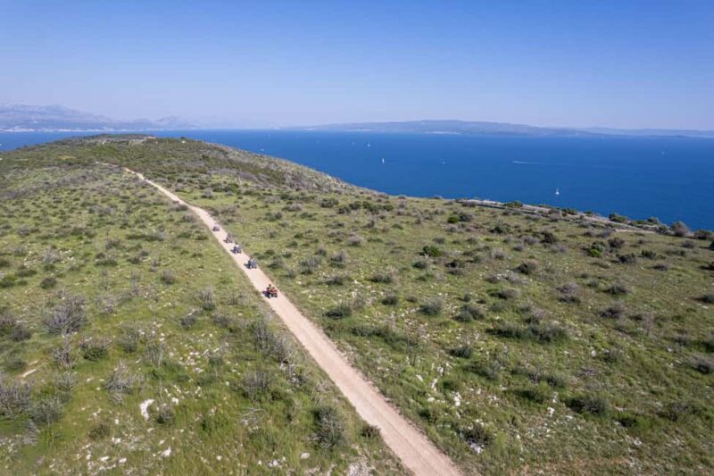 Trogir, edno: iovo Island 100% Off-Road Quad ATV Tour - Key Points