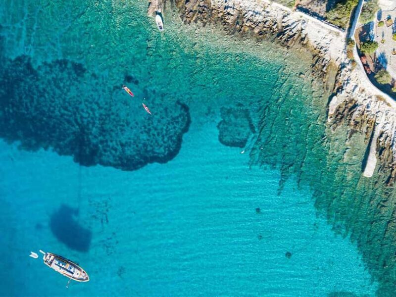 Trogir: Private speedboat tour to Blue Lagoon and 3 Islands - Lunch on Island Olta in Maslinica