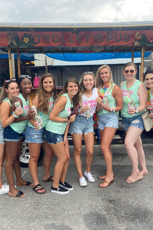Trolley Pub Party Bike through St. Pete with Bar+Mural Stops - Key Points
