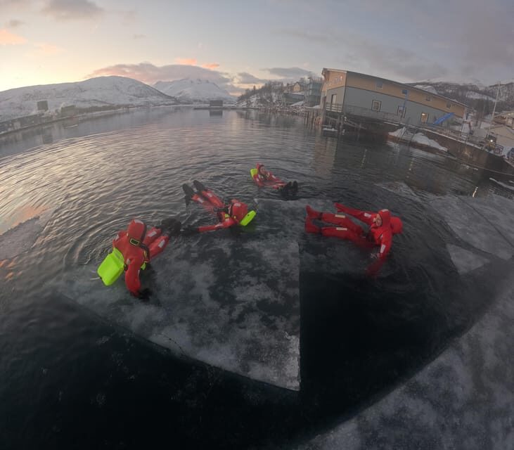 Tromsø: Arctic Fjord Floating in Survival Suit - An Overview of the Arctic Fjord Floating Tour