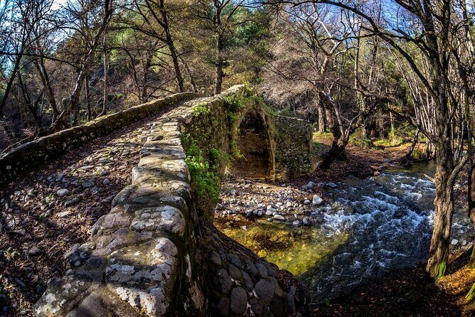 Troodos Mountains Villages with Lampadistis Monastery from Paphos - First Stop: Platanisteia and Tzelefos Bridge