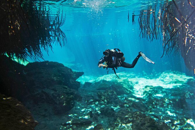 Try dive in beautiful Casa cenote for 2 people - Key Points