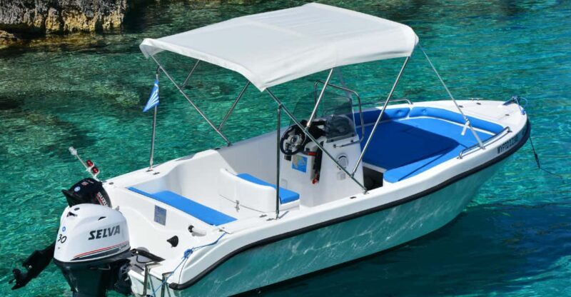 Tsilivi: Full Day Boat rental to Shipwreck & Blue Caves - Key Points