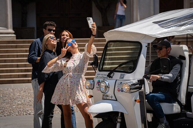 Tuk Tuk tour in Bergamo, Città Alta and the ancient Venetian walls - Key Points