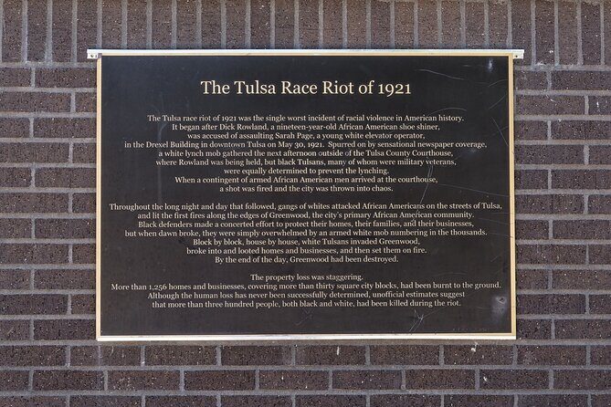 Tulsas Black Wall Street 1921 Massacre Self Guided Walking Tour - Final Thoughts