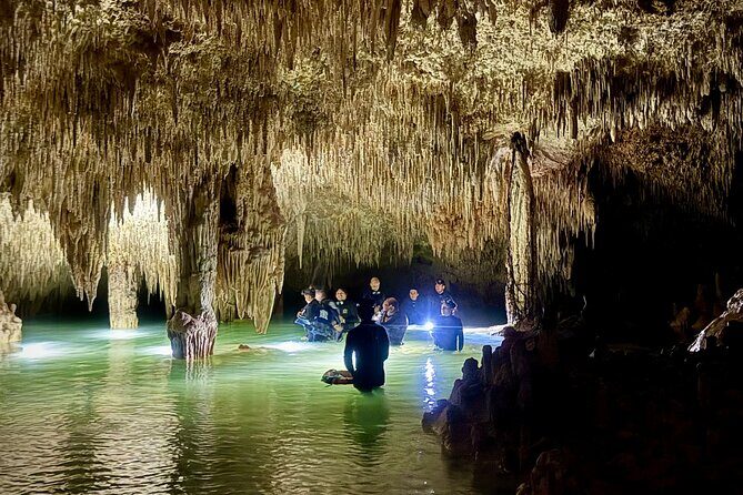 Tulum Ancestral Waters Cave Cenotes Jungle Walk and Meal - Key Points