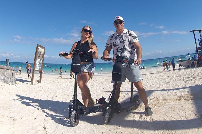Tulum E-Scooter Tour The Jaguar Park - Key Points