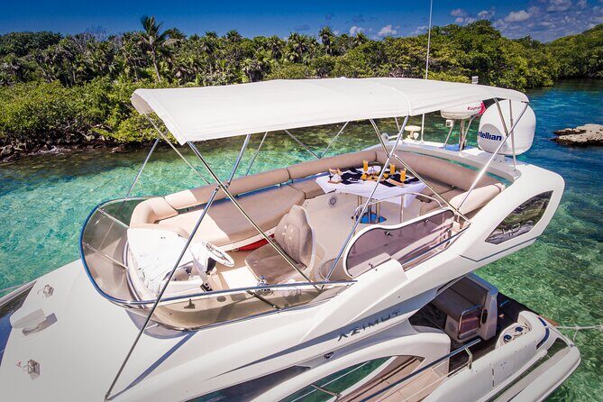 Tulum Luxury Escape: 4h All-Inclusive on 43 Private Yacht - The Gourmet Meal and Drinks