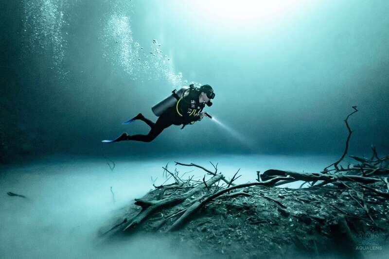 Tulum : Scuba in 2 cenotes including a deep one Pit Dos Ojos - Dive into the World of Cenote Exploration