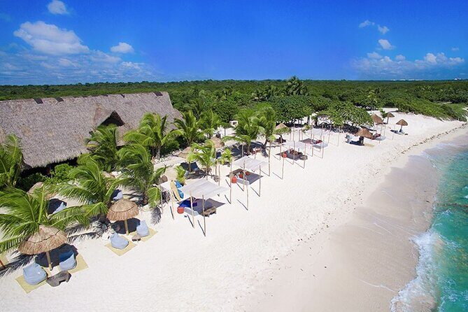 Tulum, Snorkeling with Sea Turtles, Cenote and Beachside Lunch - Beachside Lunch at Punta Venado