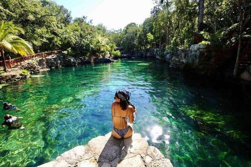 Tulum: Tankah Cenote Tour with Zipline and Mayan Lunch - Key Points