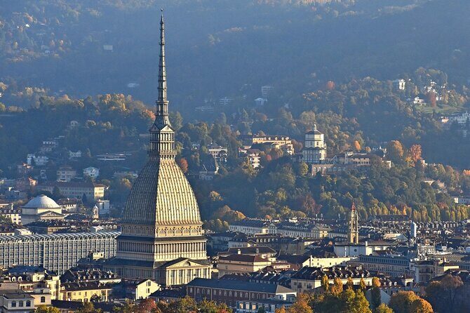 Turin Full-Day guided tour. Departure from Milan - The Highlight: Mole Antonelliana and the City’s Skyline