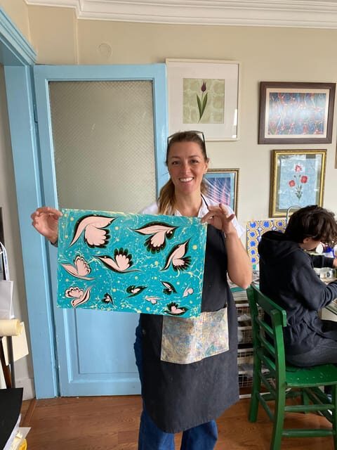 Turkish Marbling Paper Ebru Art Workshop - Key Points