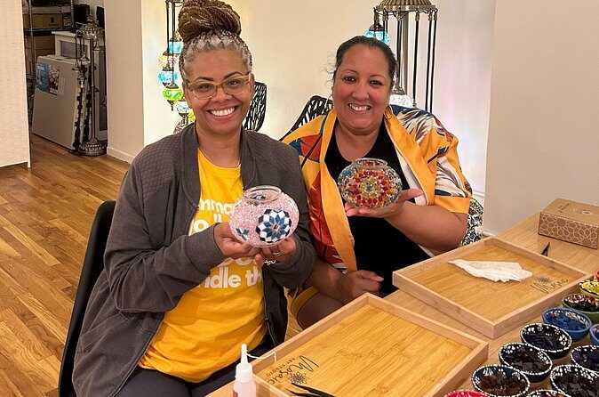 Turkish Mosaic Art Class in Manhattan - What You Take Home
