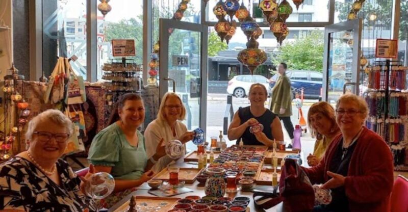 Tustin: Mosaic Lamp Making Workshop - Key Points