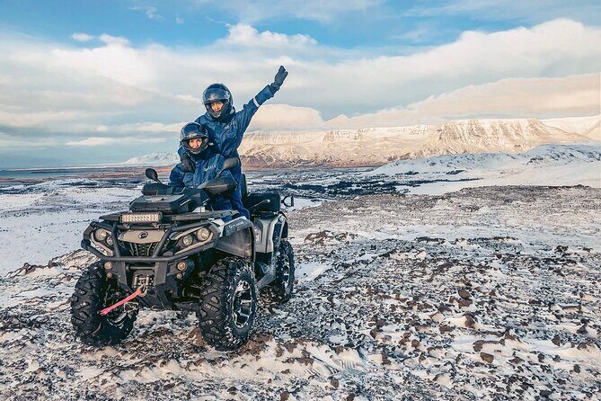 Twin Peaks ATV Iceland Adventure from Reykjavik - Rocky and Icy Mountain Tracks