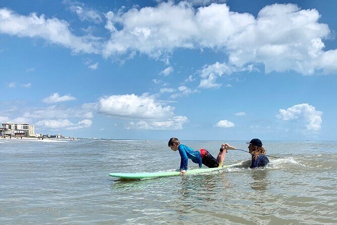 Two- Hour Group Surfing Lesson in Cocoa Wrightsville Beach, NC - Key Points