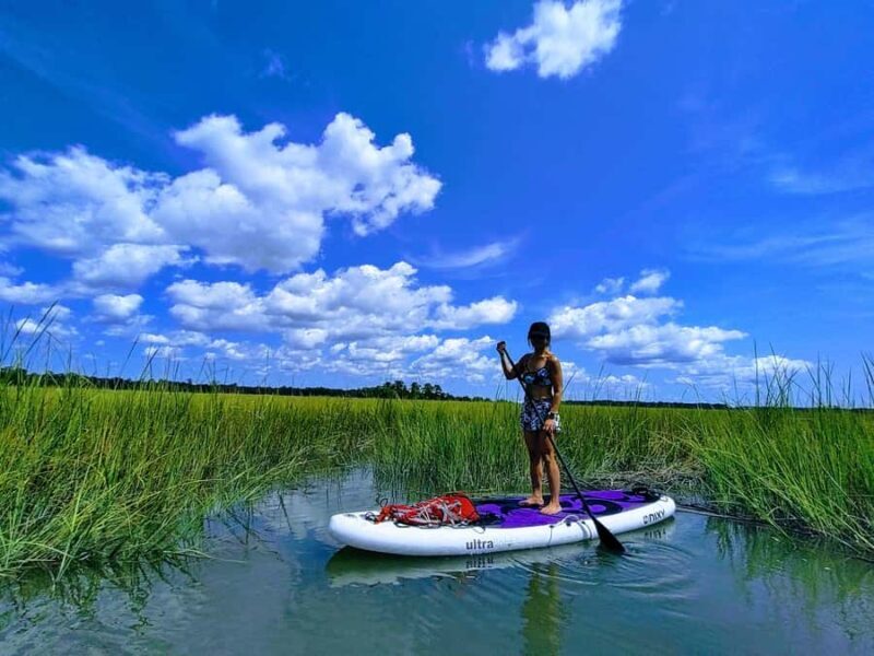 Tybee Island: Paddleboard Tour with optional Yoga Stretch - What to Expect During the Tour