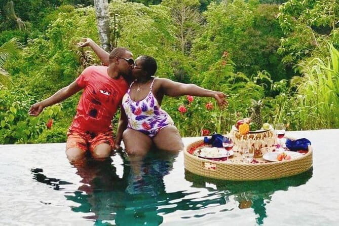 Ubud Romantic Floating Lunch Jungle Swing and Waterfall - Key Points