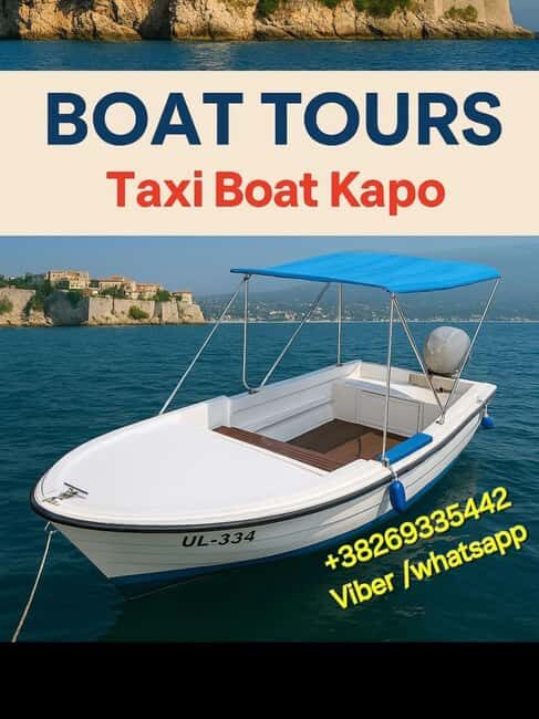 Ulcinj: Boat Tour - Sunset tour, beach tour, fishing tour - An in-depth look at the Ulcinj Boat Tour Experience