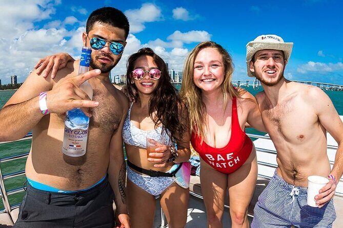 Ultimate Miami Boat Party with Free Open Bar & Live DJ - FAQs