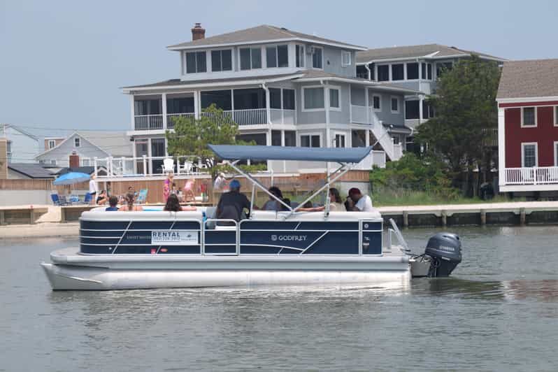 Ultimate Pontoon Boat Rental in Chincoteague Island, VA - Exploring the Chincoteague Bay by Pontoon