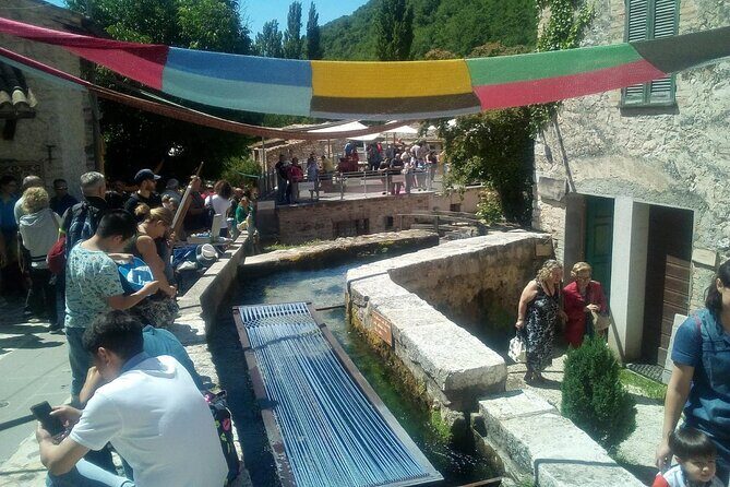 Umbria off the beaten track. Rasiglia, Trevi, Bevagna and Collepino - Authenticity and Local Flavors